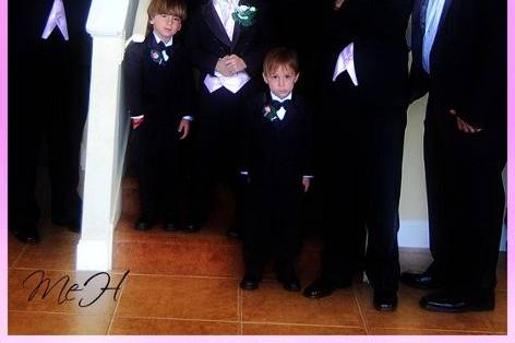 This is my favorite picture! I told the boys to 