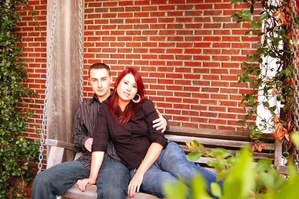 Engagement pictures in the Villages during November.