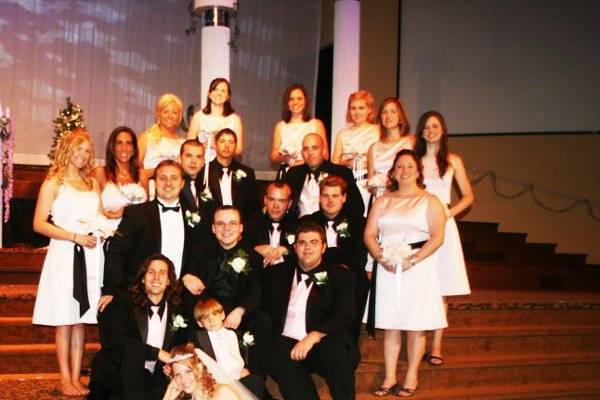 Shooting big parties is a lot of work, but it is definately fun!