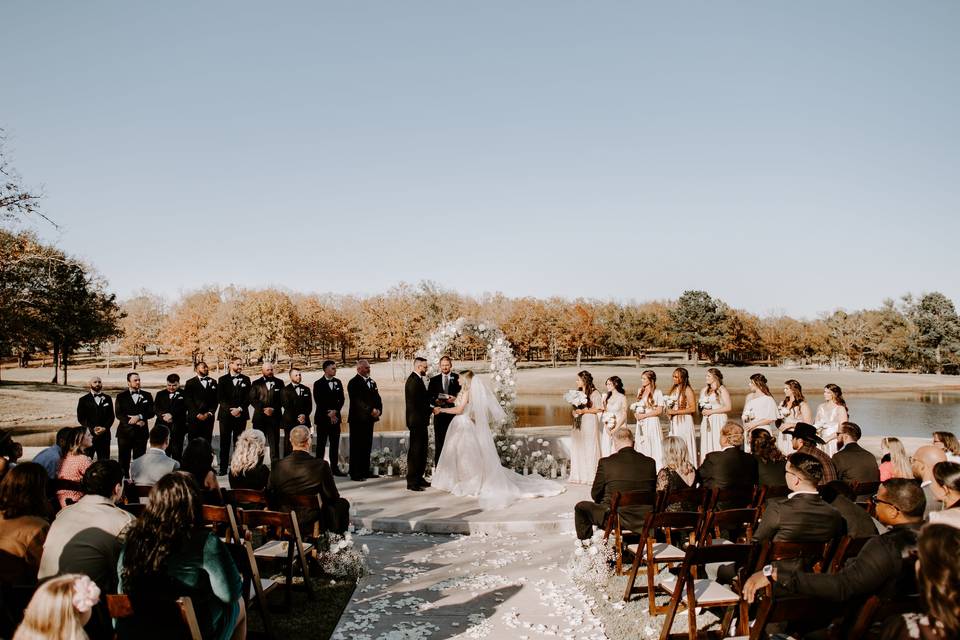 Outdoor Fall Wedding