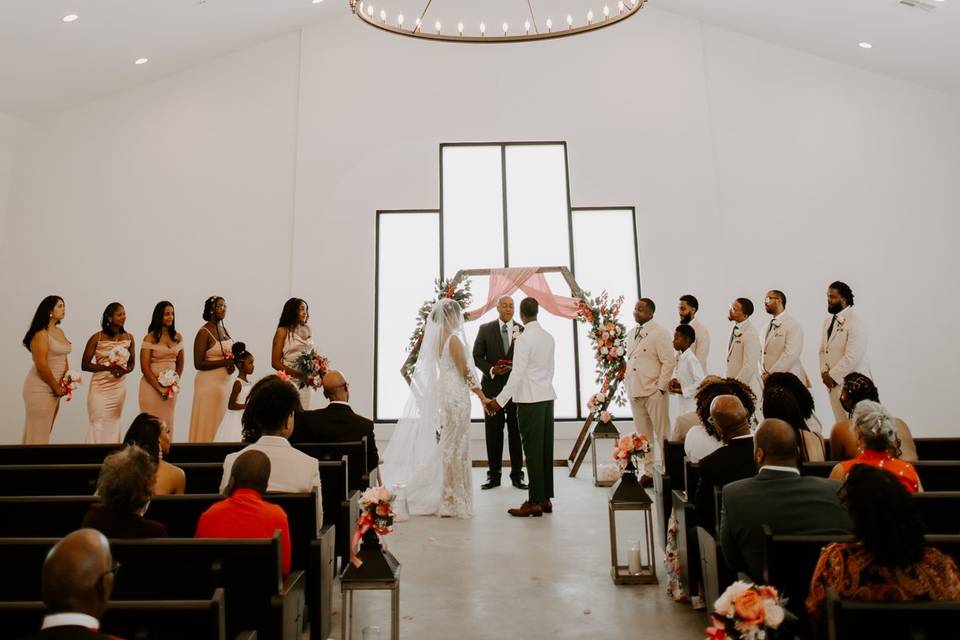 First Chapel Wedding