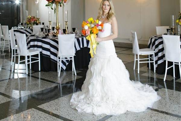 Bride's portrait