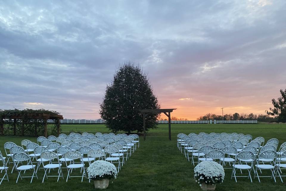 Sunset ceremony