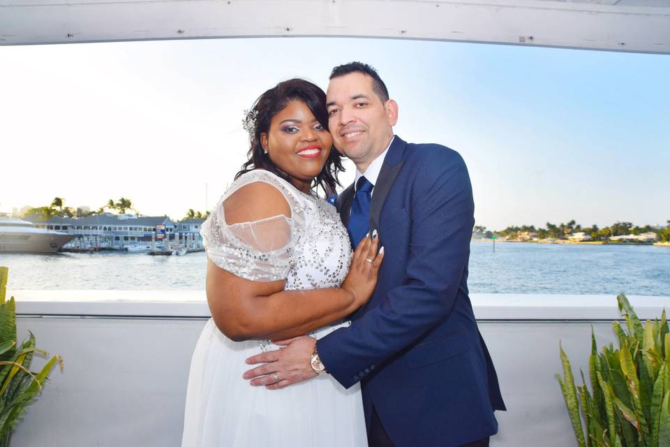 Danielle & Luis Yacht Wedding