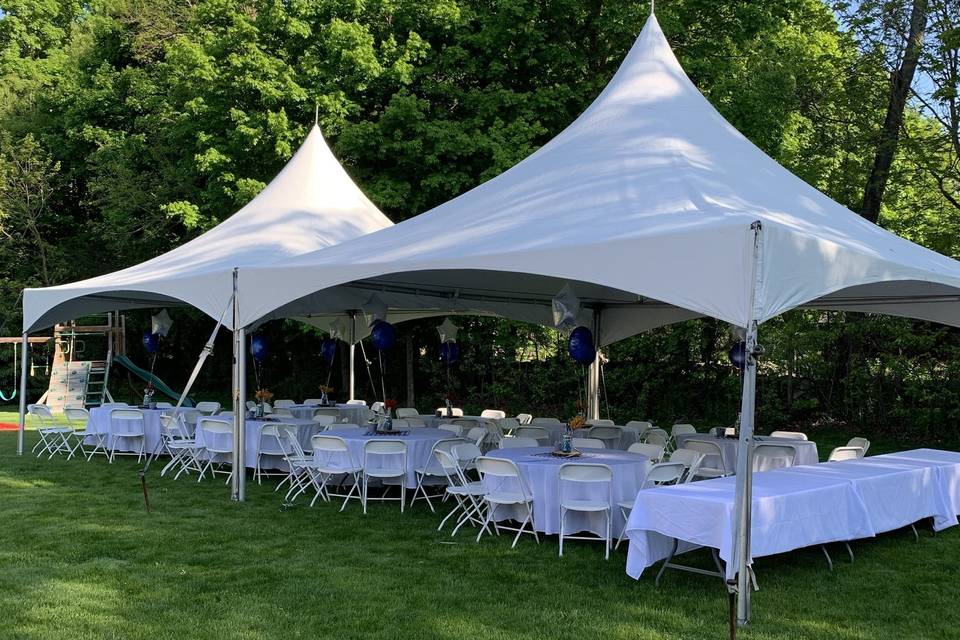 20'x40' White Marquee Tent