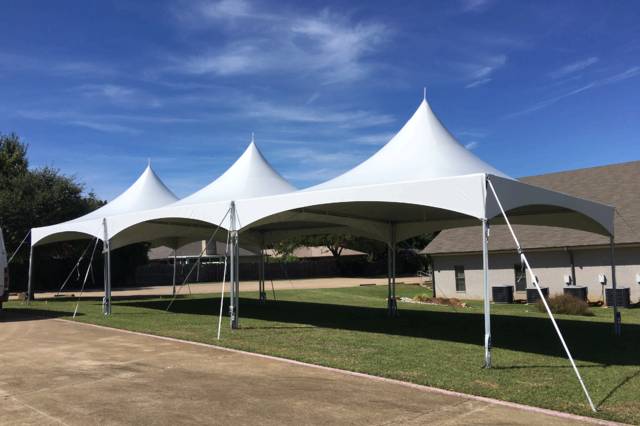 20'x60' White Marquee Tent