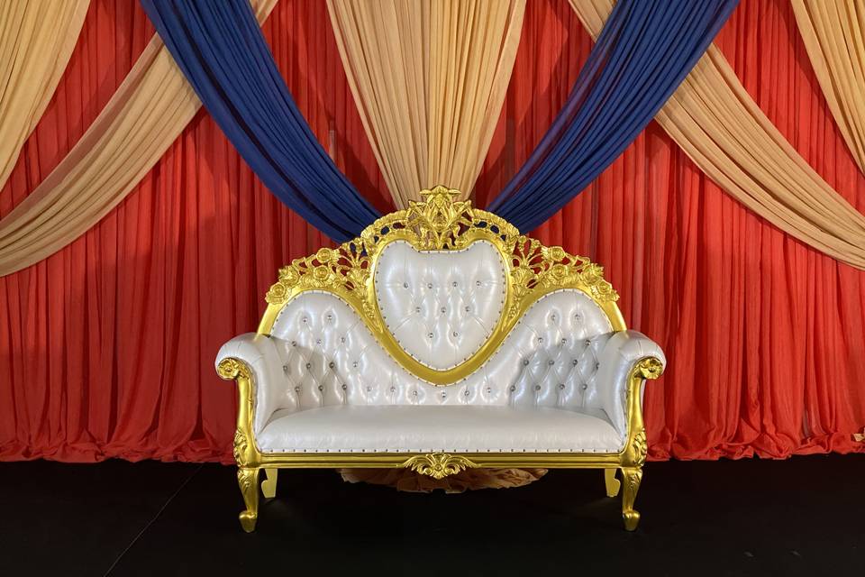 Backdrops and Throne Chairs