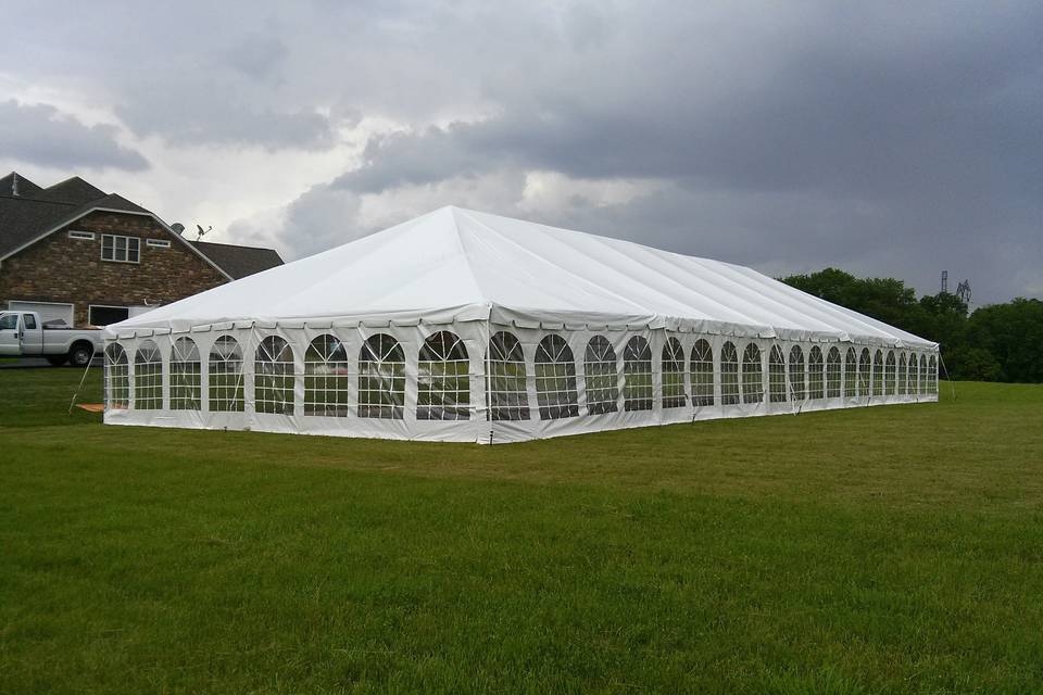 Enclosed Tent w/ Window Sides