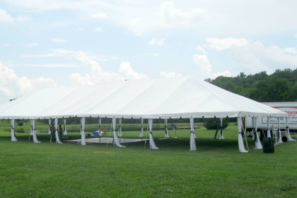 Clear Top Tent
