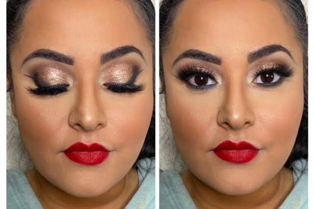 Stage Full Glam makeup