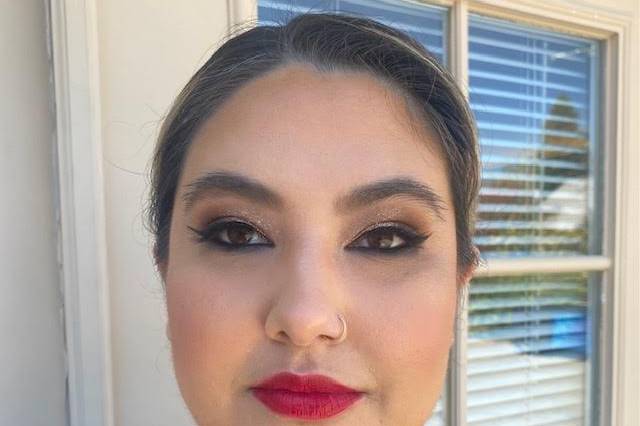 Full Glam makeup