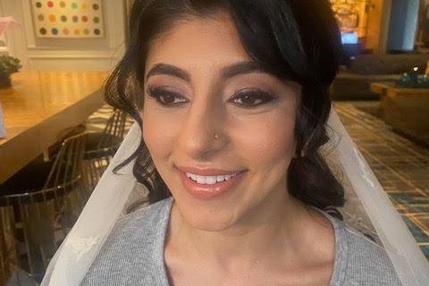 Bride makeup