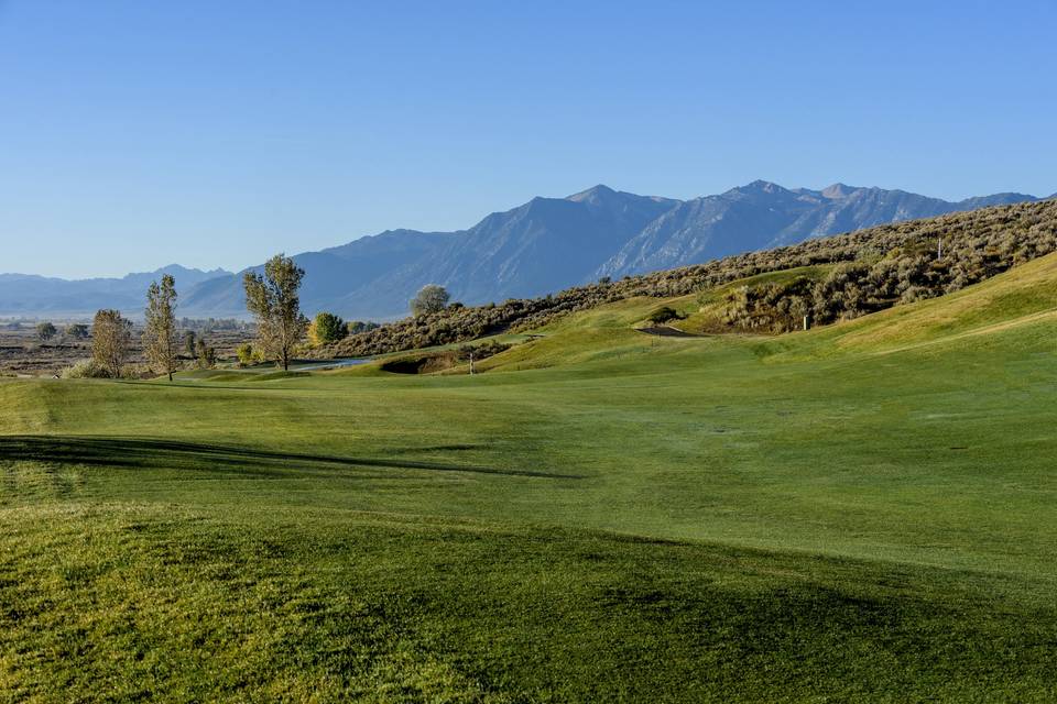 Fairway and Mountains