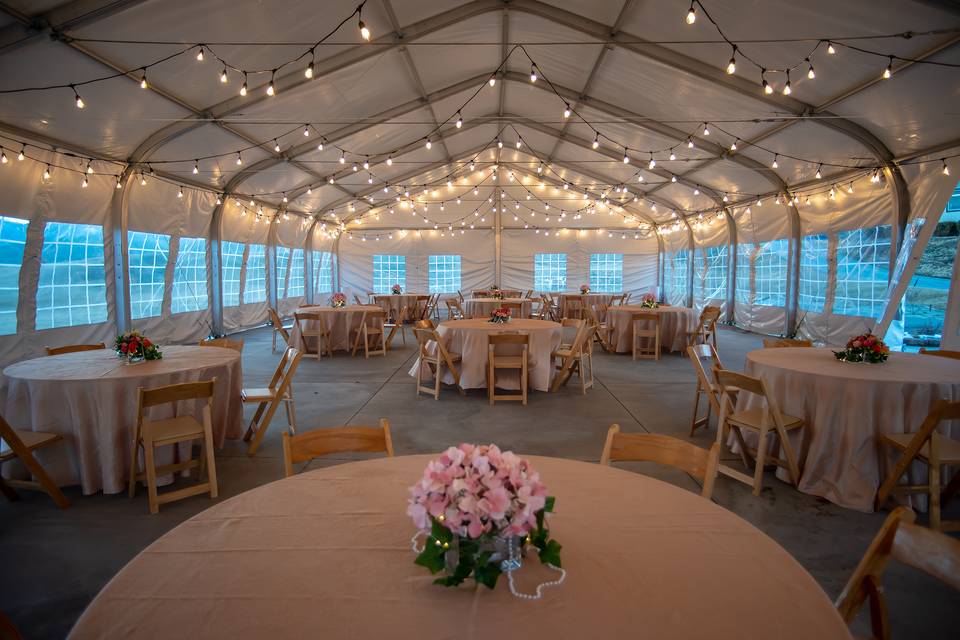 Event Tent Inside