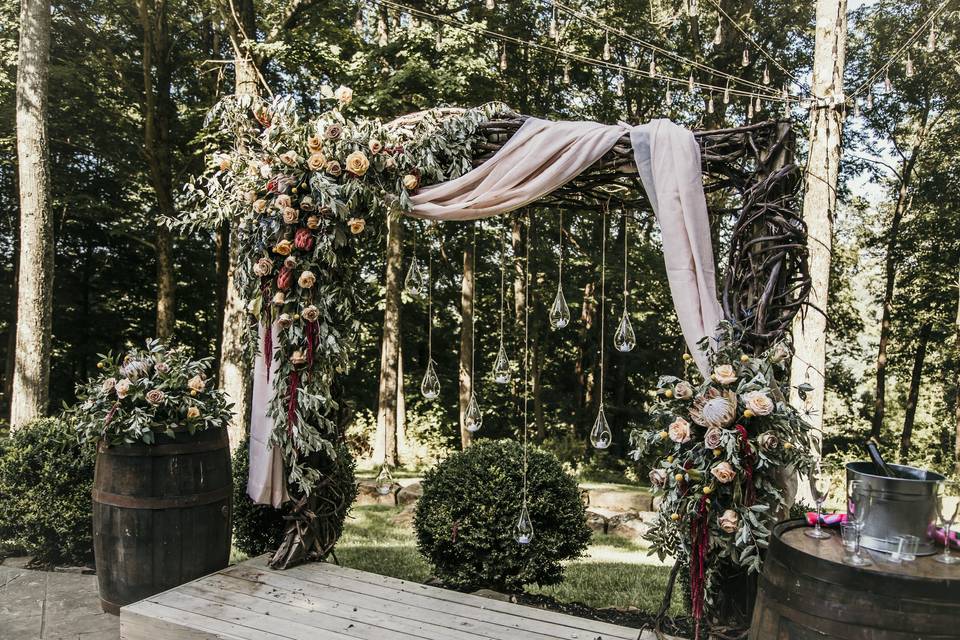 Outdoor ceremony