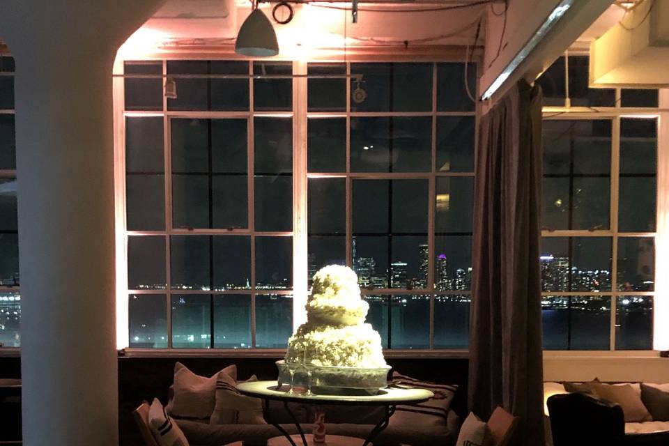 Cake with a view!