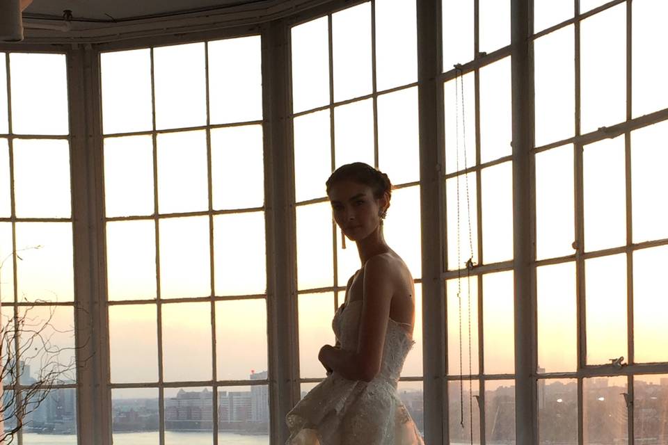 Another Bride and Sunset
