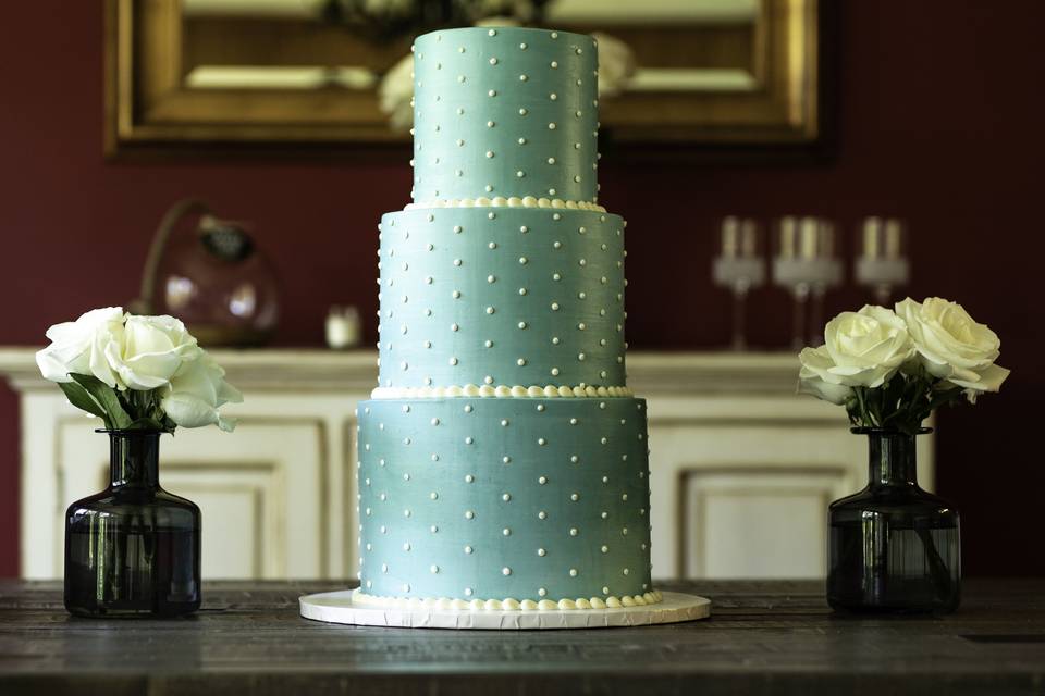 Elegant wedding cake