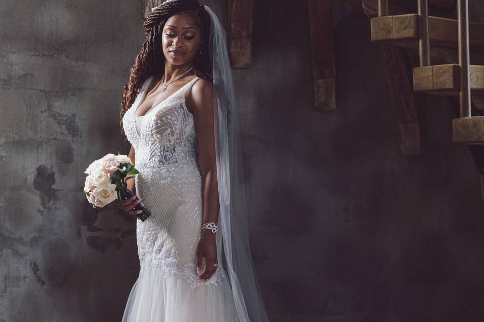 Bride with Bouquet