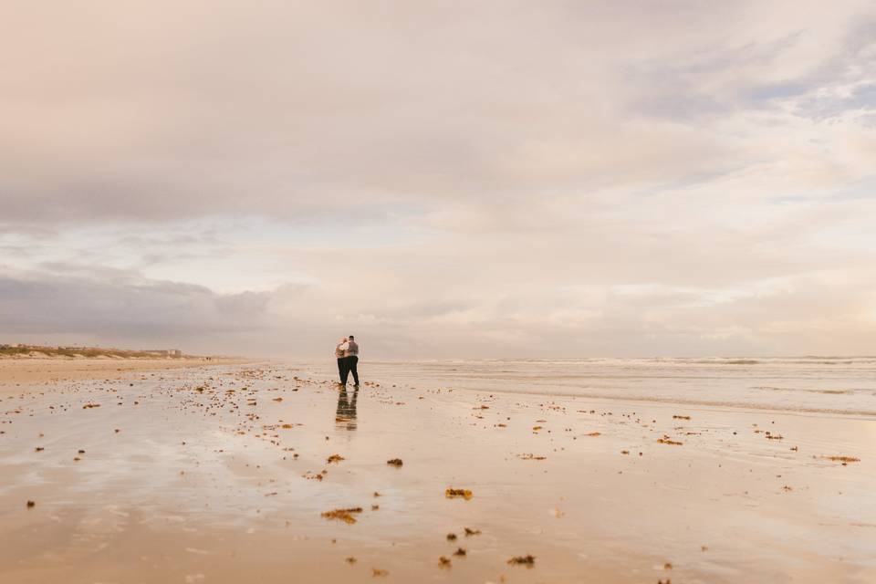 Couple on beach