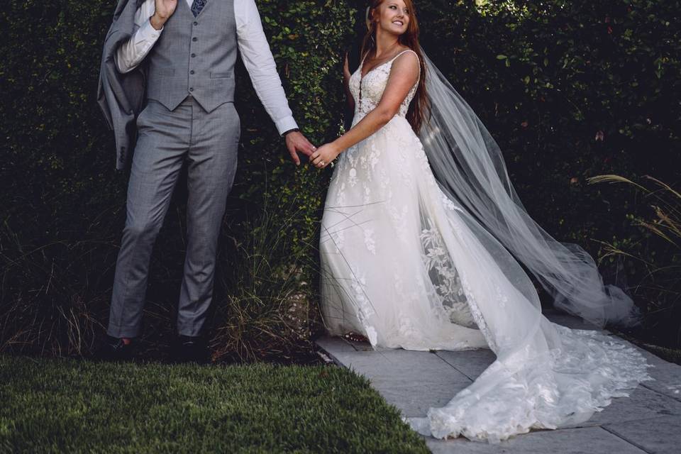 Couple in Garden