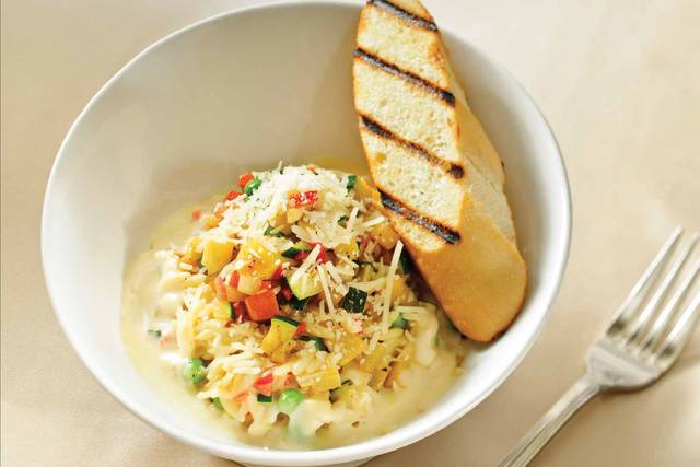 Roasted Vegetable Orzo Risotto
