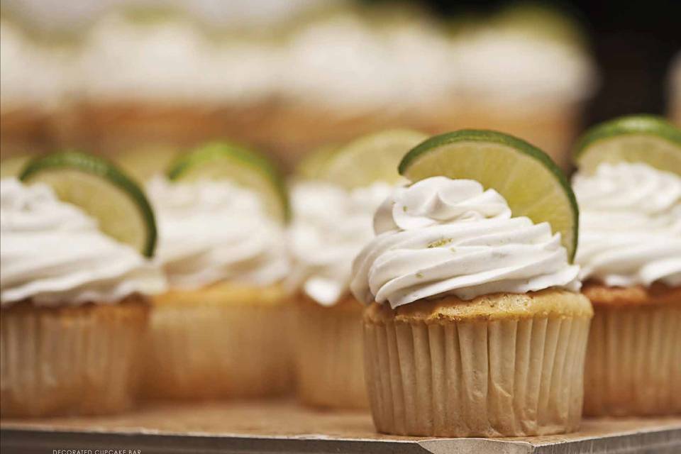 Decorated Cupcake Bar