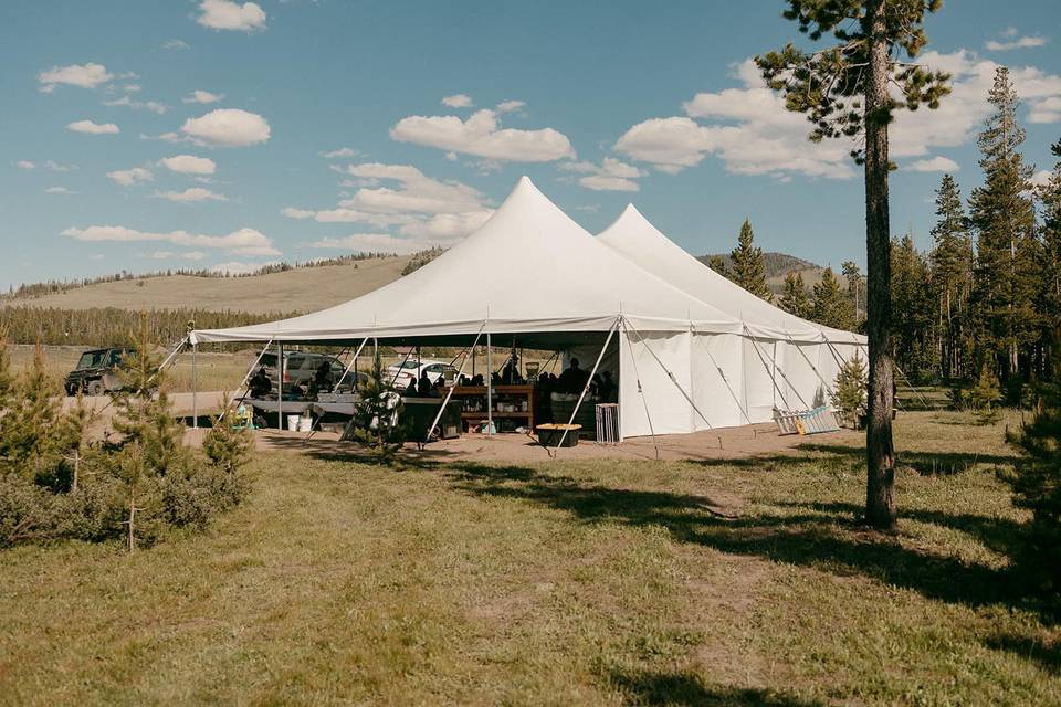 Reception Tent