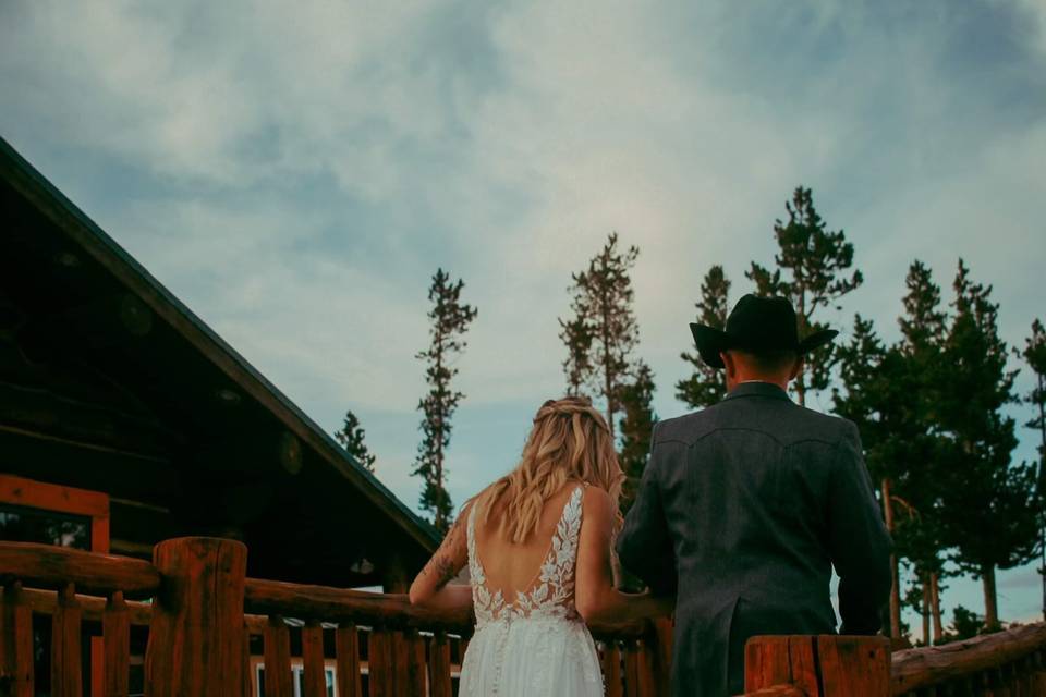 Bride and groom