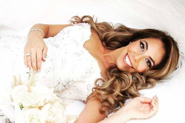 Happy bride