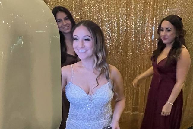 Bride ready to strike a pose!