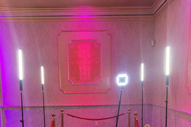 Wedding photo booth