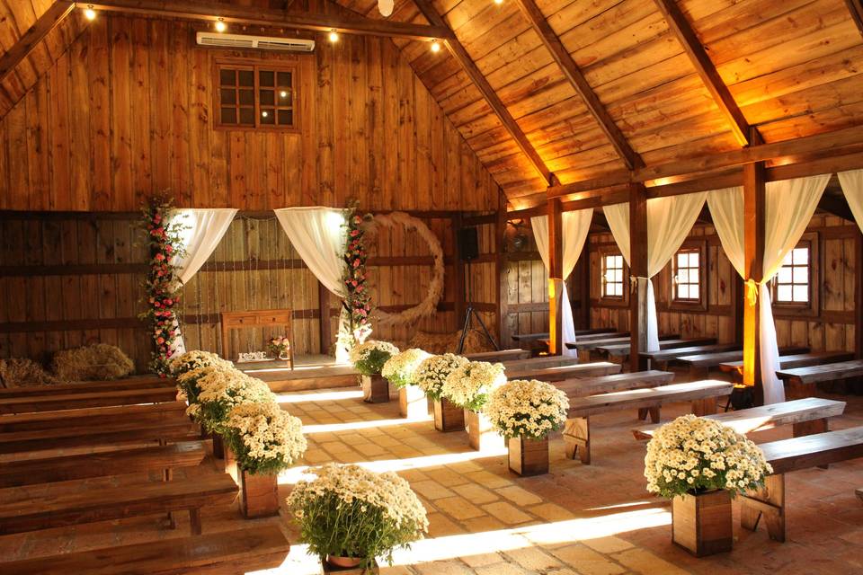 Wedding church decoration