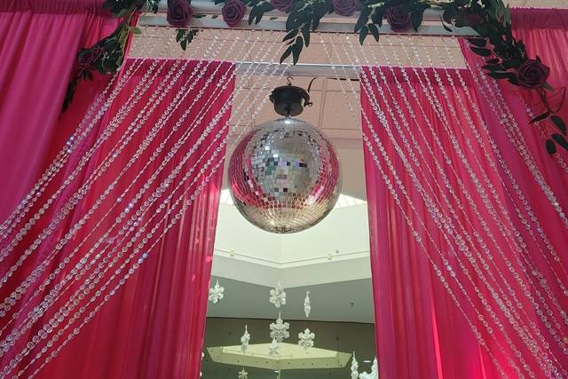 Disco Ball backdrop