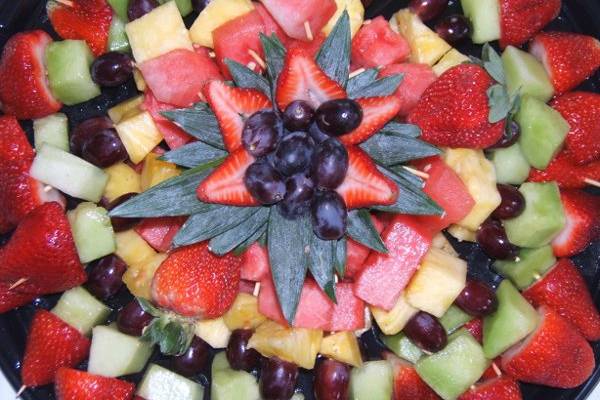 Mix fruit creation