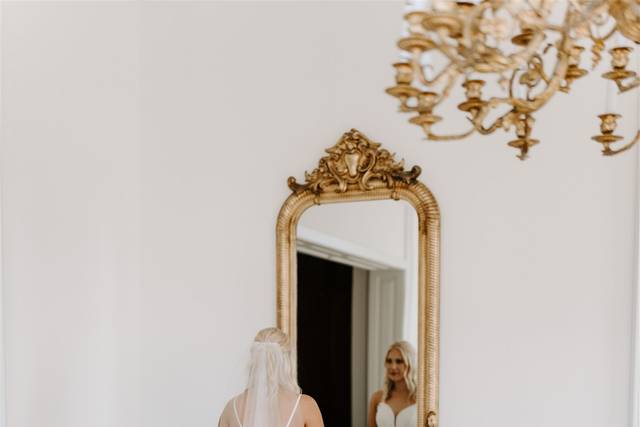 Bridal portrait by Emily Figurelli