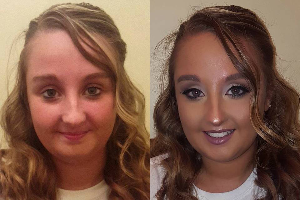 Boxing day before and after 😊 : r/MakeupAddiction