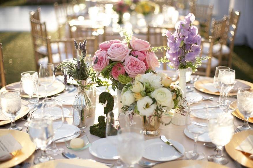 Wedding tablescape