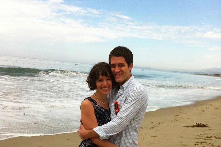 Ariel and Steve, 09/05/12 at Carpineria State Beach