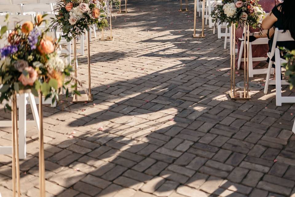Whimsical Aisle Markers