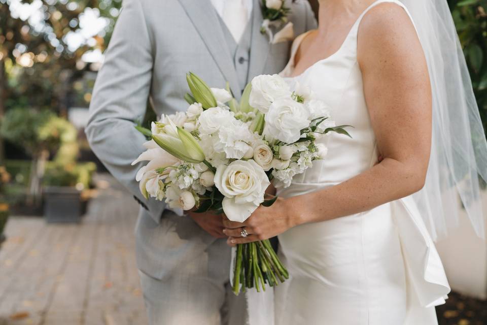 White Wedding Bouquet