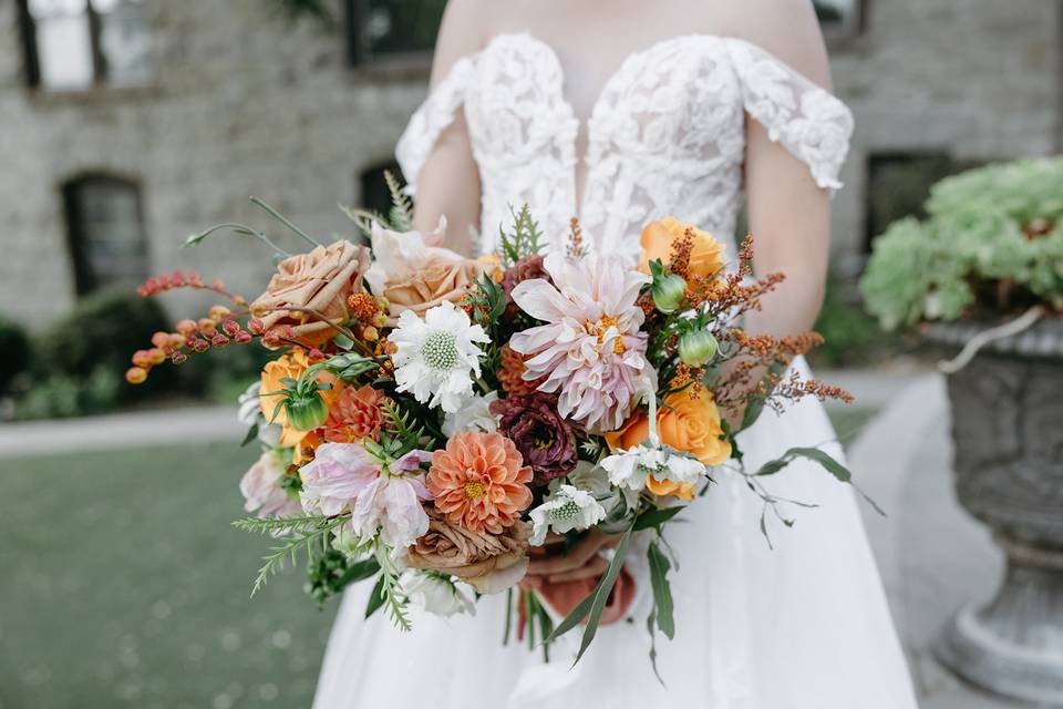 Garden Rustic Fall Bouquet