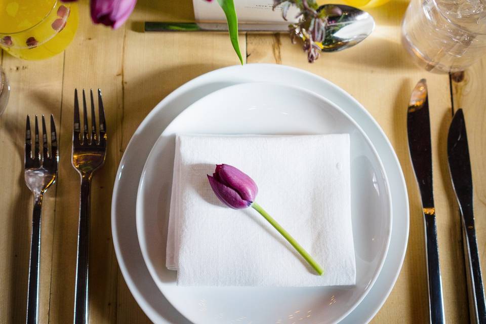 A Colorful Place Setting