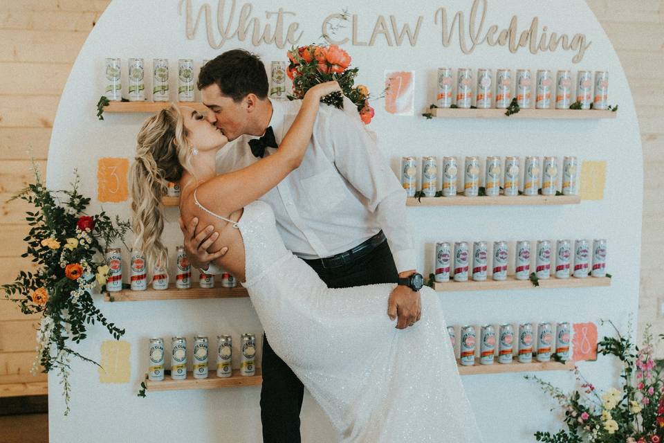 White Claw Wedding