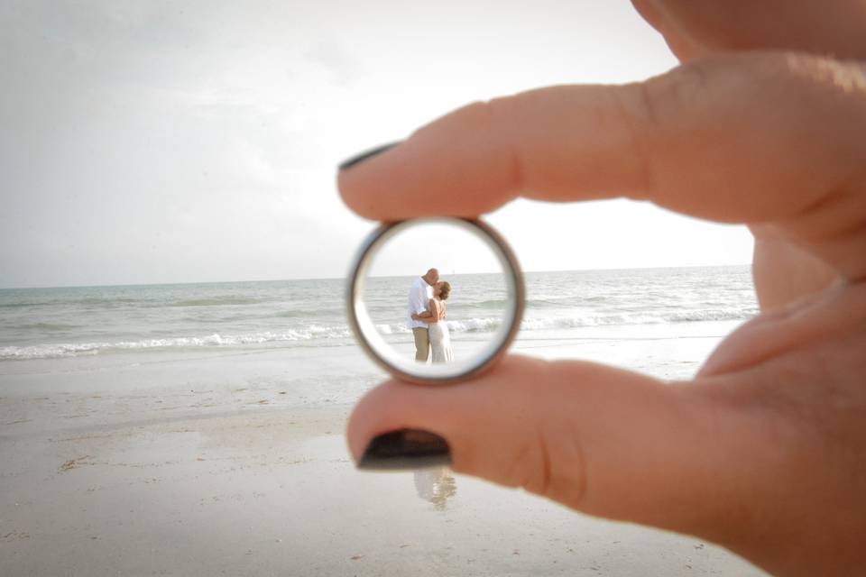 Beach bride