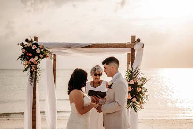 Beach wedding