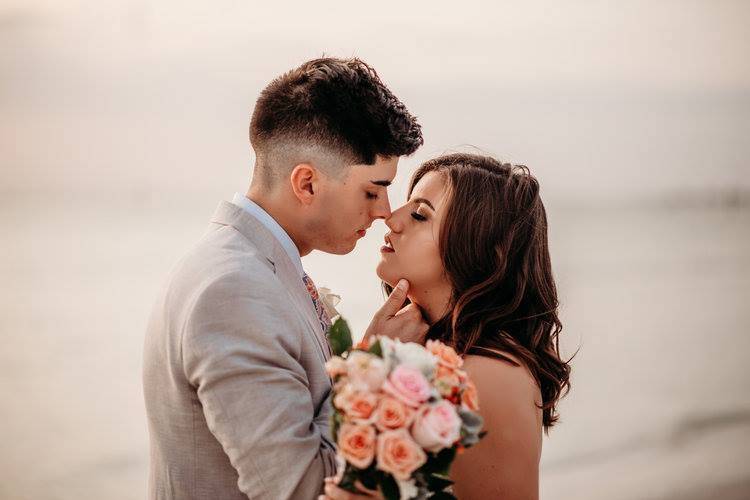 Beach bride naples