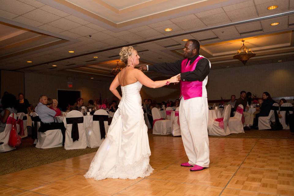 Bride and groom