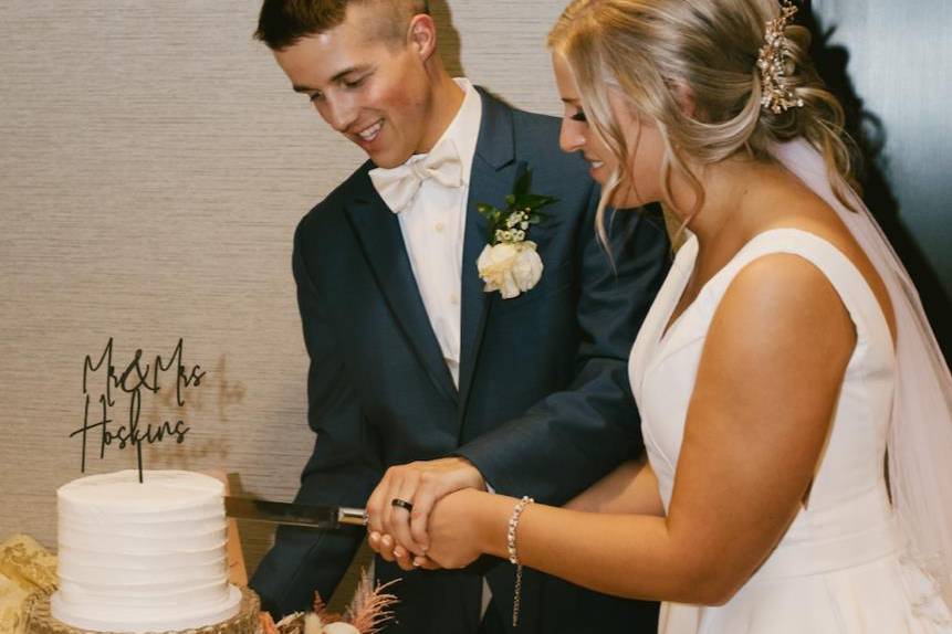 Cake Cutting Tradition