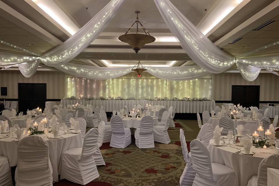 Classically Decorated Ballroom